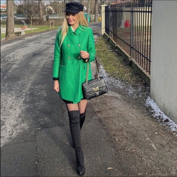 Zara buttoned tailored coat - Picture 7 of 16